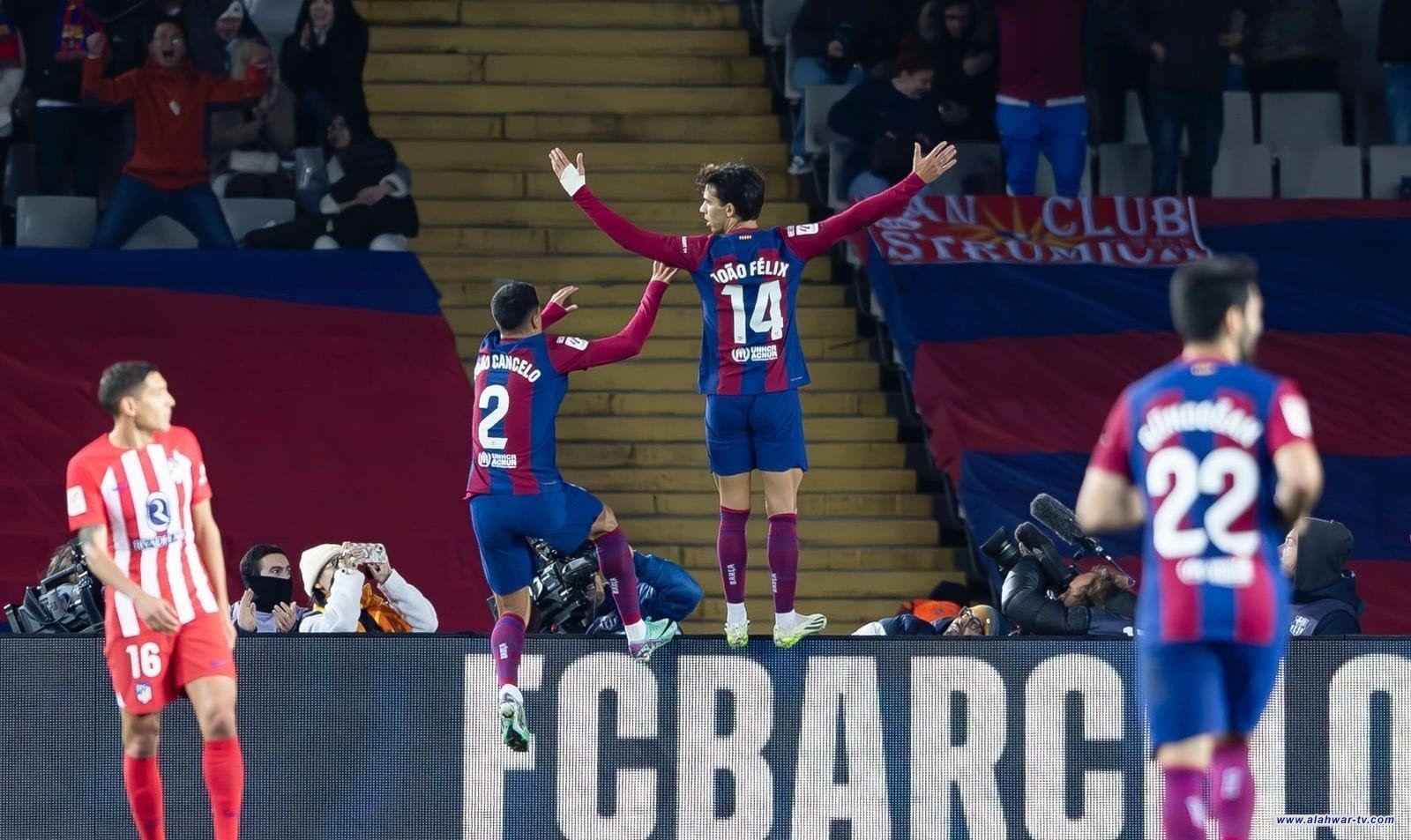 برشلونة يتغلب على أتلتيكو مدريد بهدف نظيف في الليجا